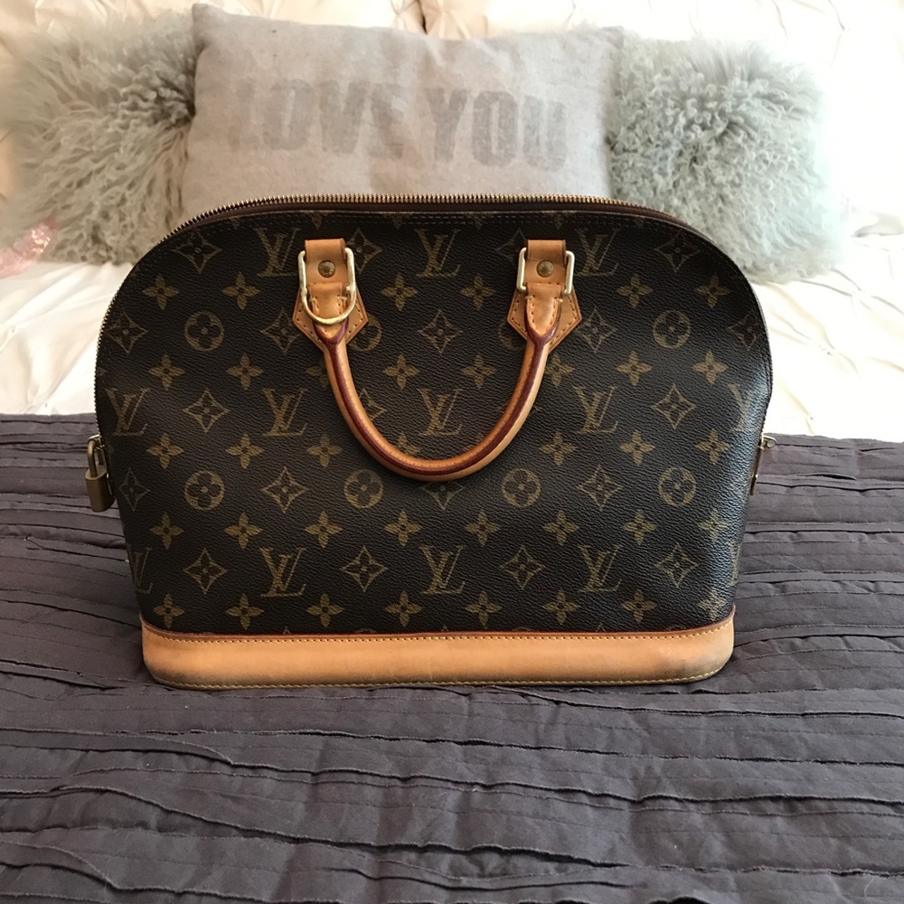 Authentic Louis Vuitton Alma Bag